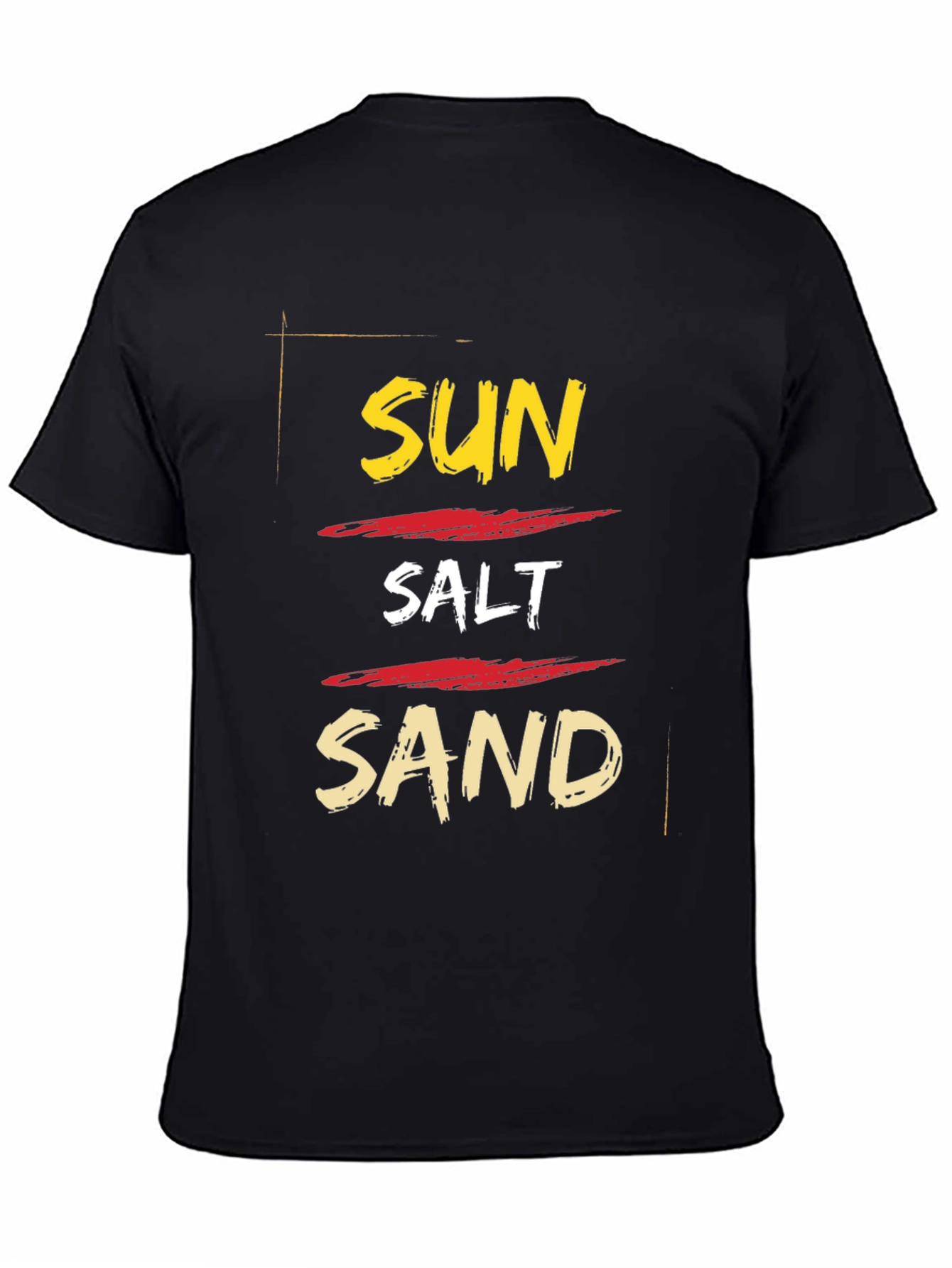Sun Salt Sand Graphic Tee - Summer Vacation Ready