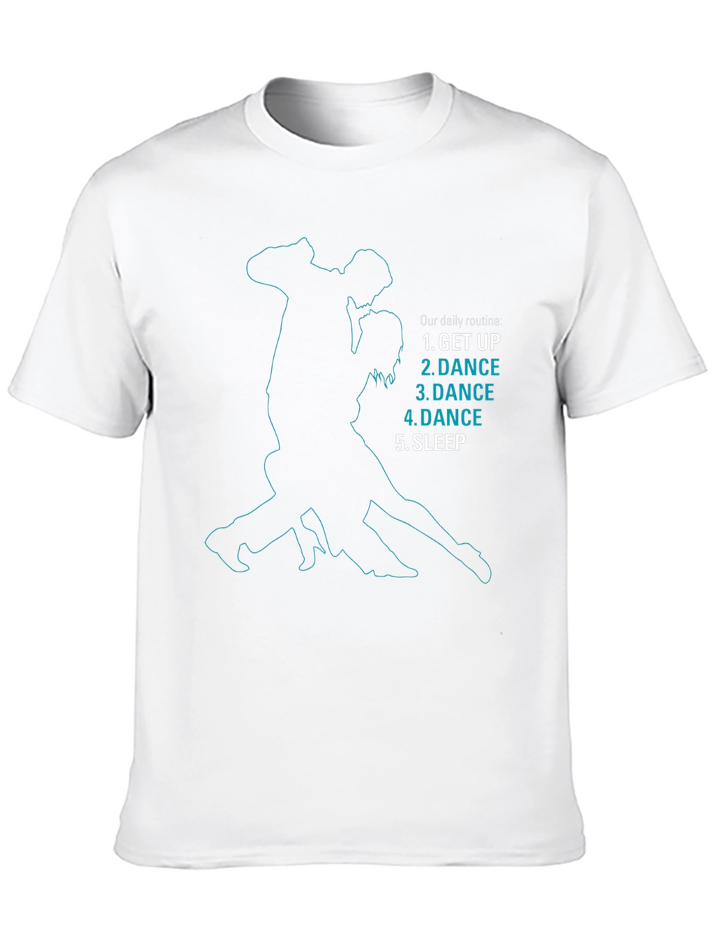 Dance Daily Routine T-Shirt - Black
