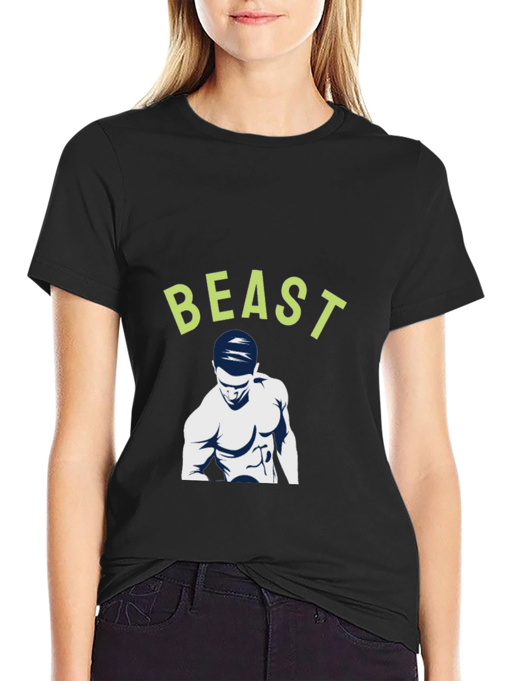 Beast Mode Black T-Shirt - Gym & Fitness Apparel