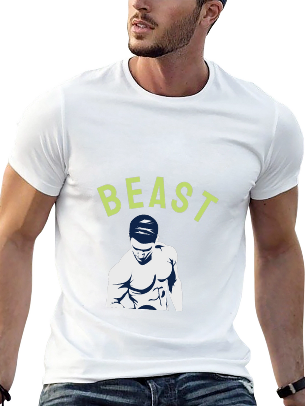 Beast Mode Black T-Shirt - Gym & Fitness Apparel