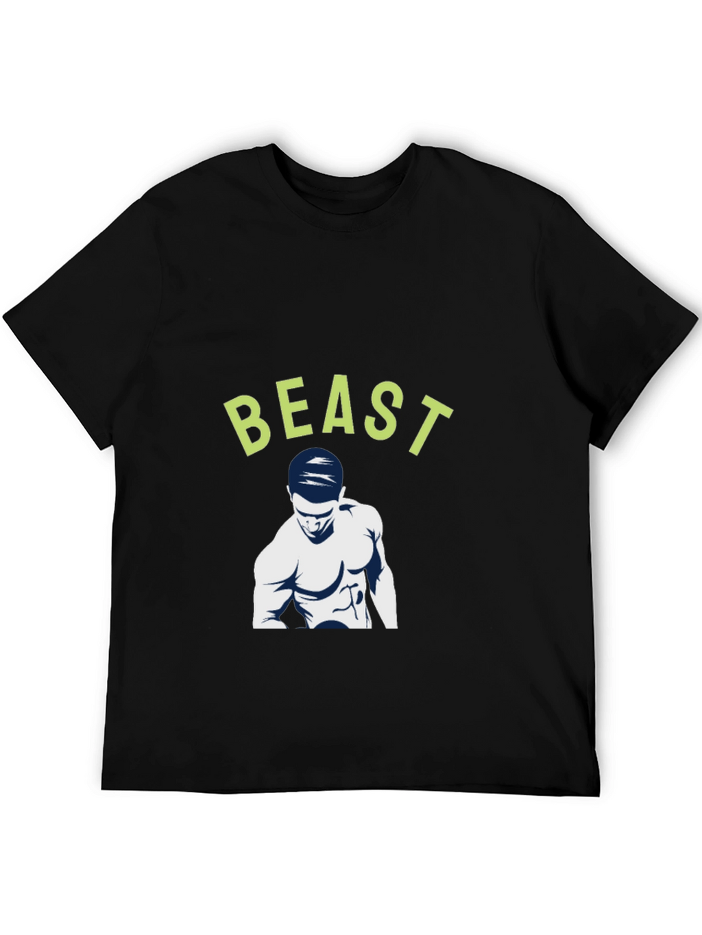 Beast Mode Black T-Shirt - Gym & Fitness Apparel