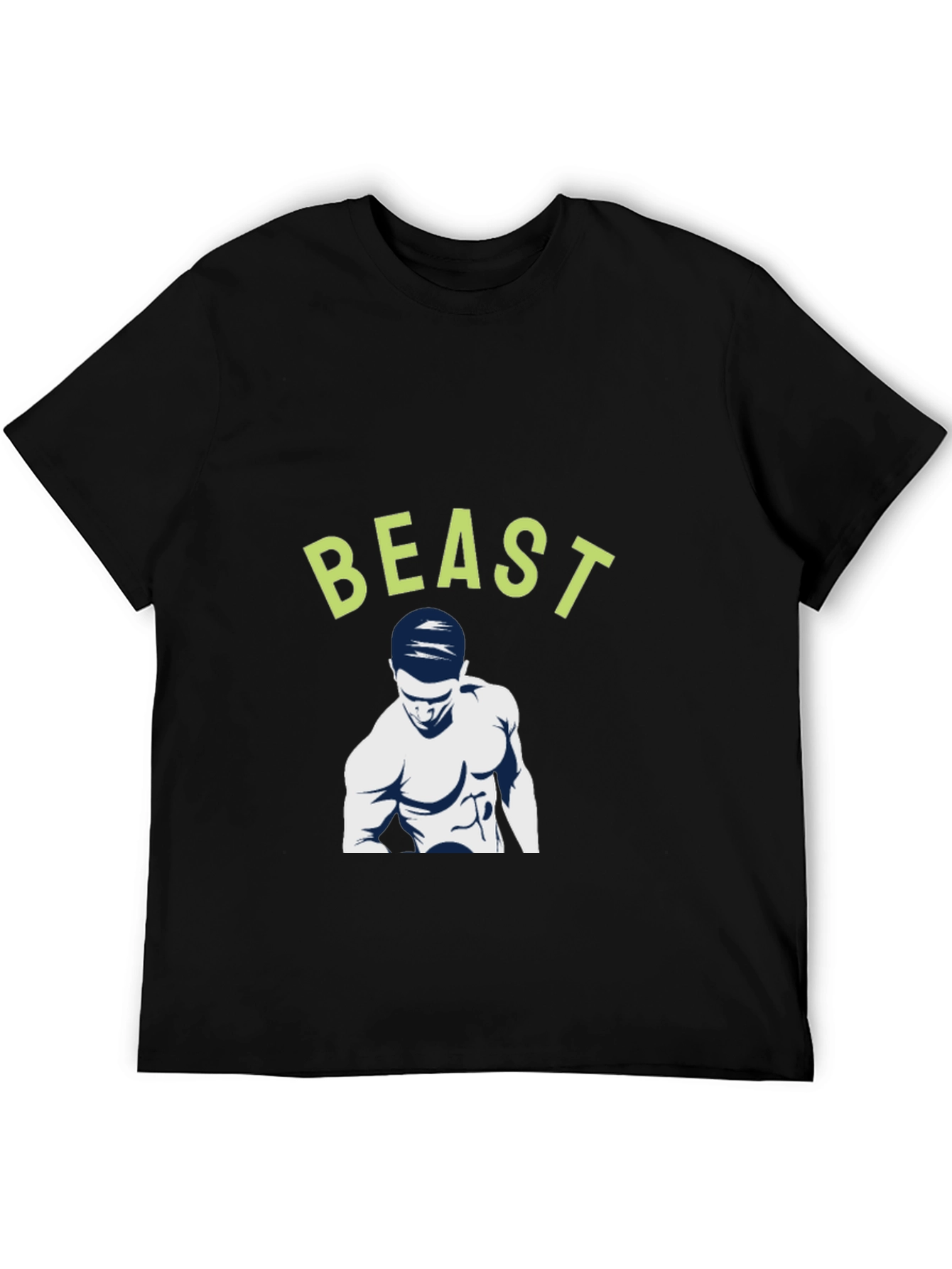 Beast Mode Black T-Shirt - Gym & Fitness Apparel