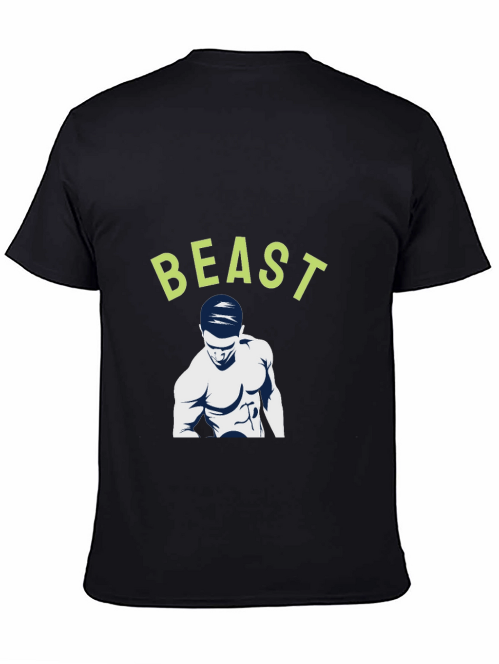 Beast Mode Black T-Shirt - Gym & Fitness Apparel
