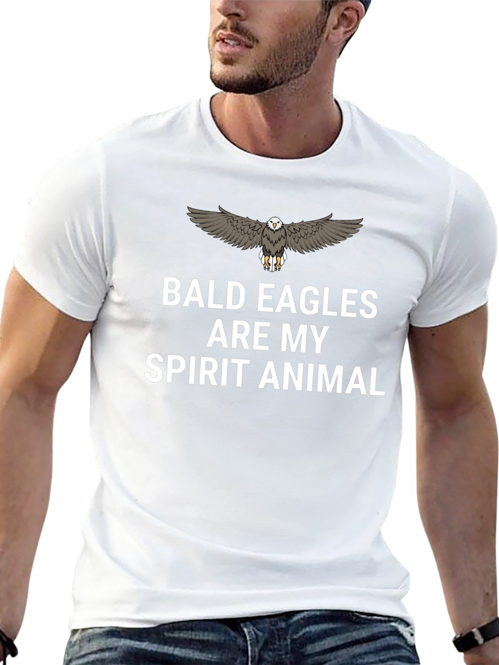 Bald Eagles Spirit Animal T-Shirt
