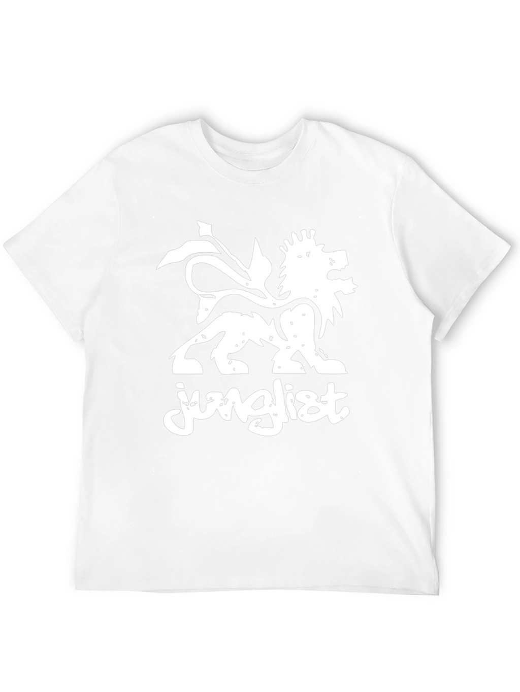 Junglist Lion Graphic Black T-Shirt