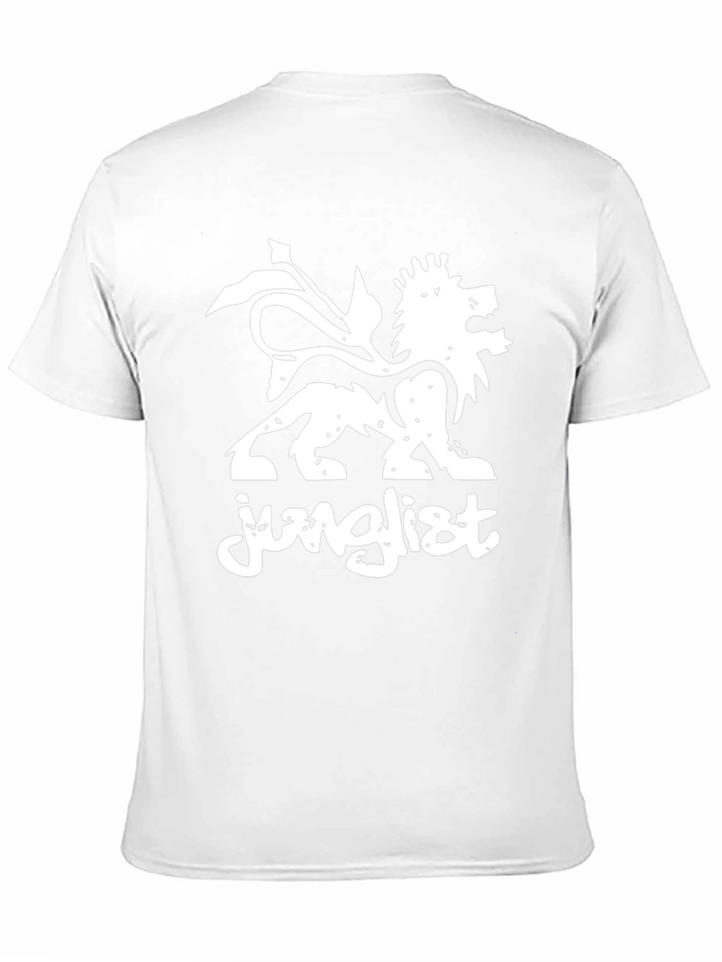 Junglist Lion Graphic Black T-Shirt
