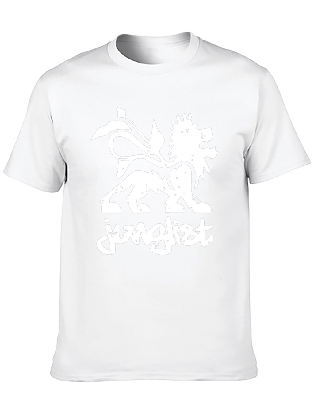 Junglist Lion Graphic Black T-Shirt