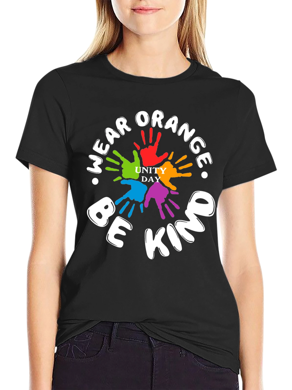 Unity Day Wear Orange Be Kind Graphic Tee