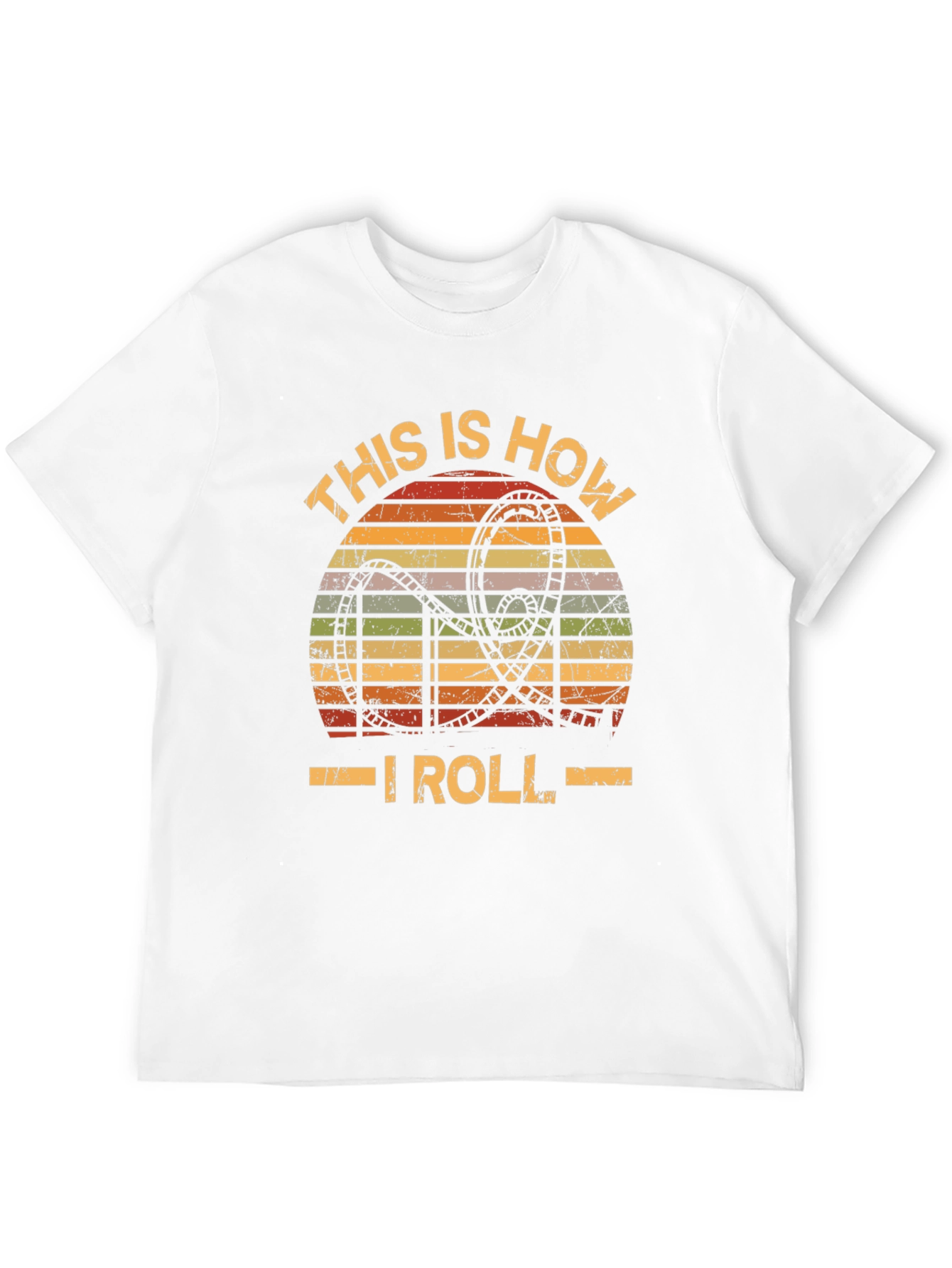This Is How I Roll Rollercoaster T-Shirt