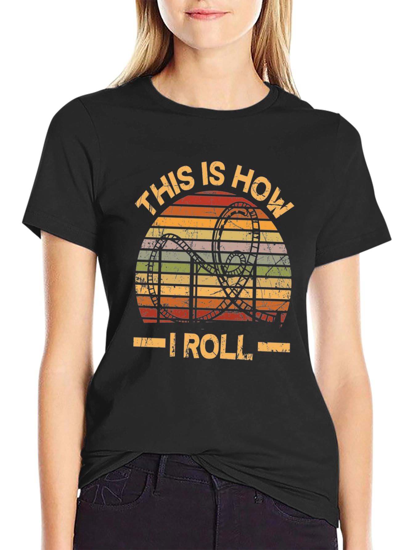 This Is How I Roll Rollercoaster T-Shirt