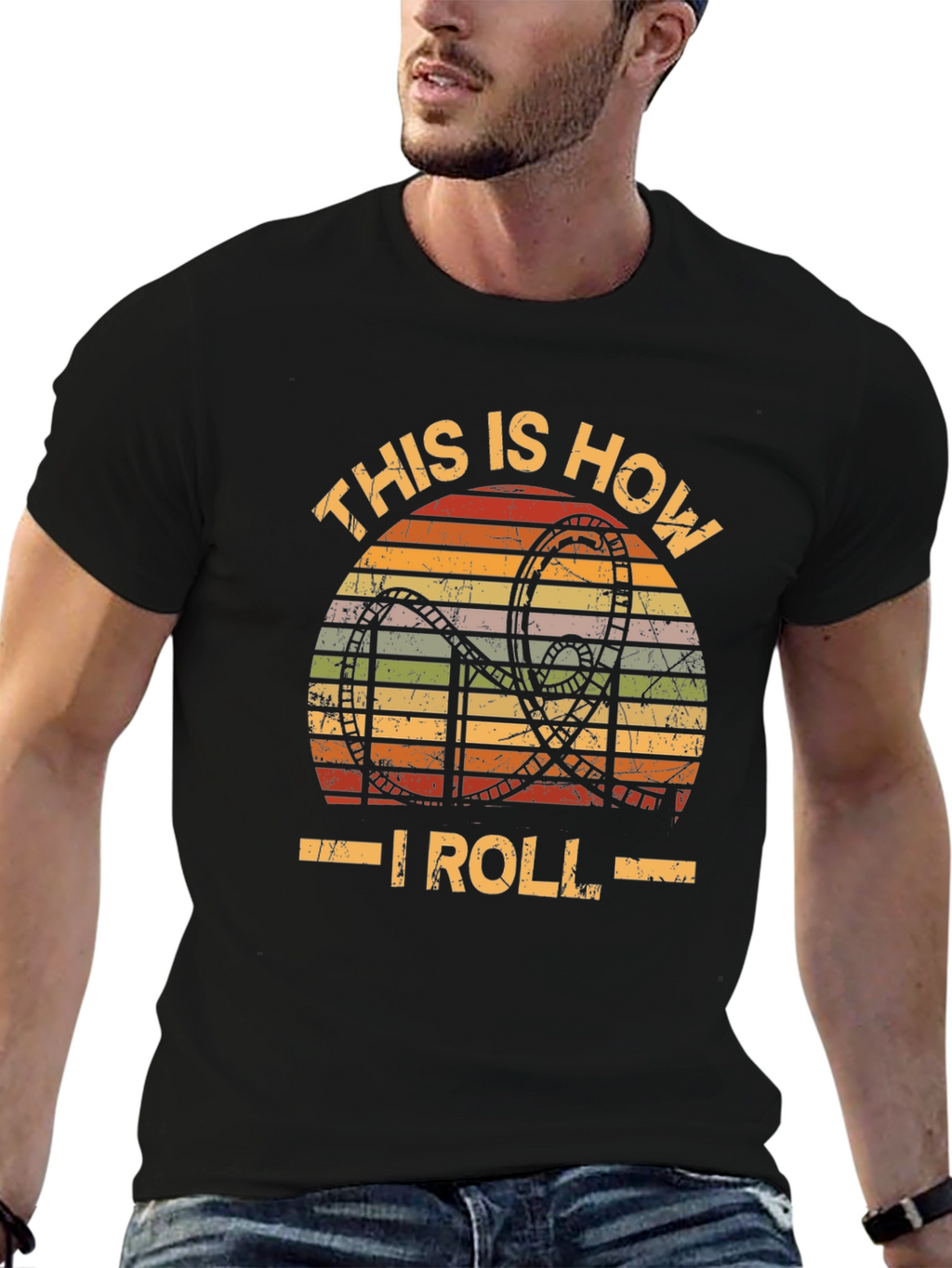 This Is How I Roll Rollercoaster T-Shirt