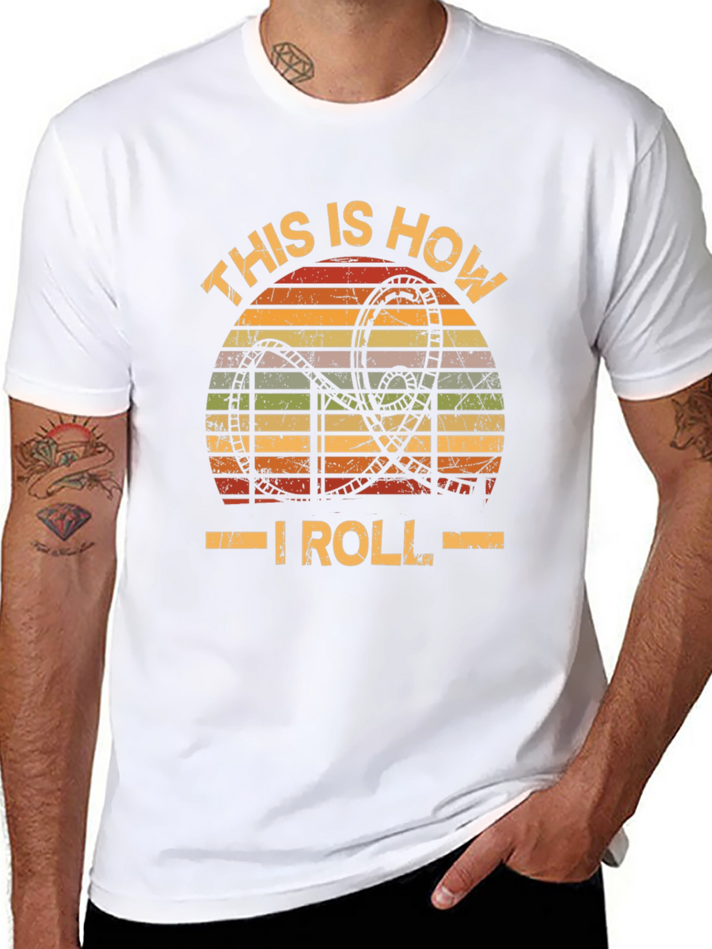 This Is How I Roll Rollercoaster T-Shirt