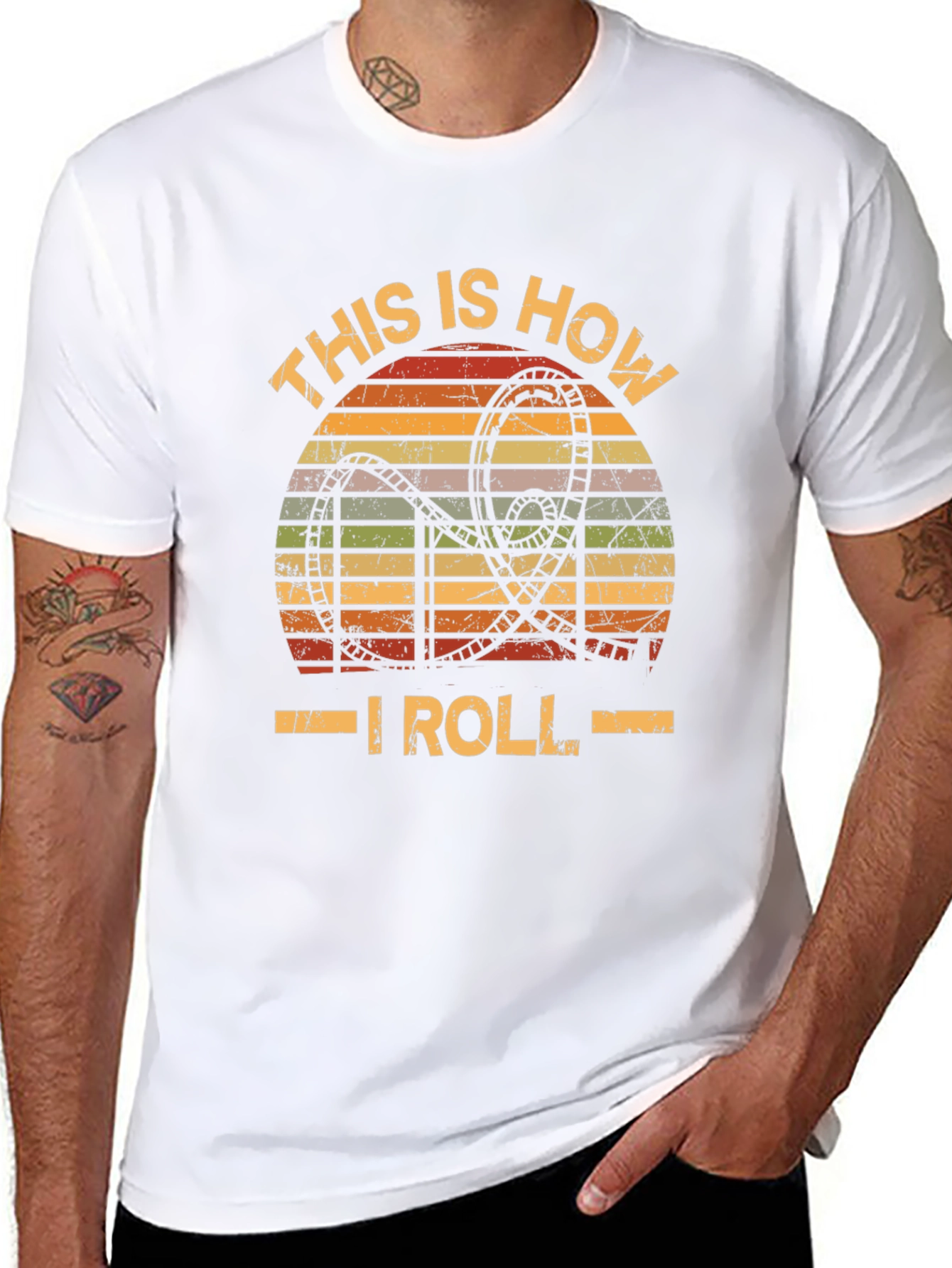 This Is How I Roll Rollercoaster T-Shirt