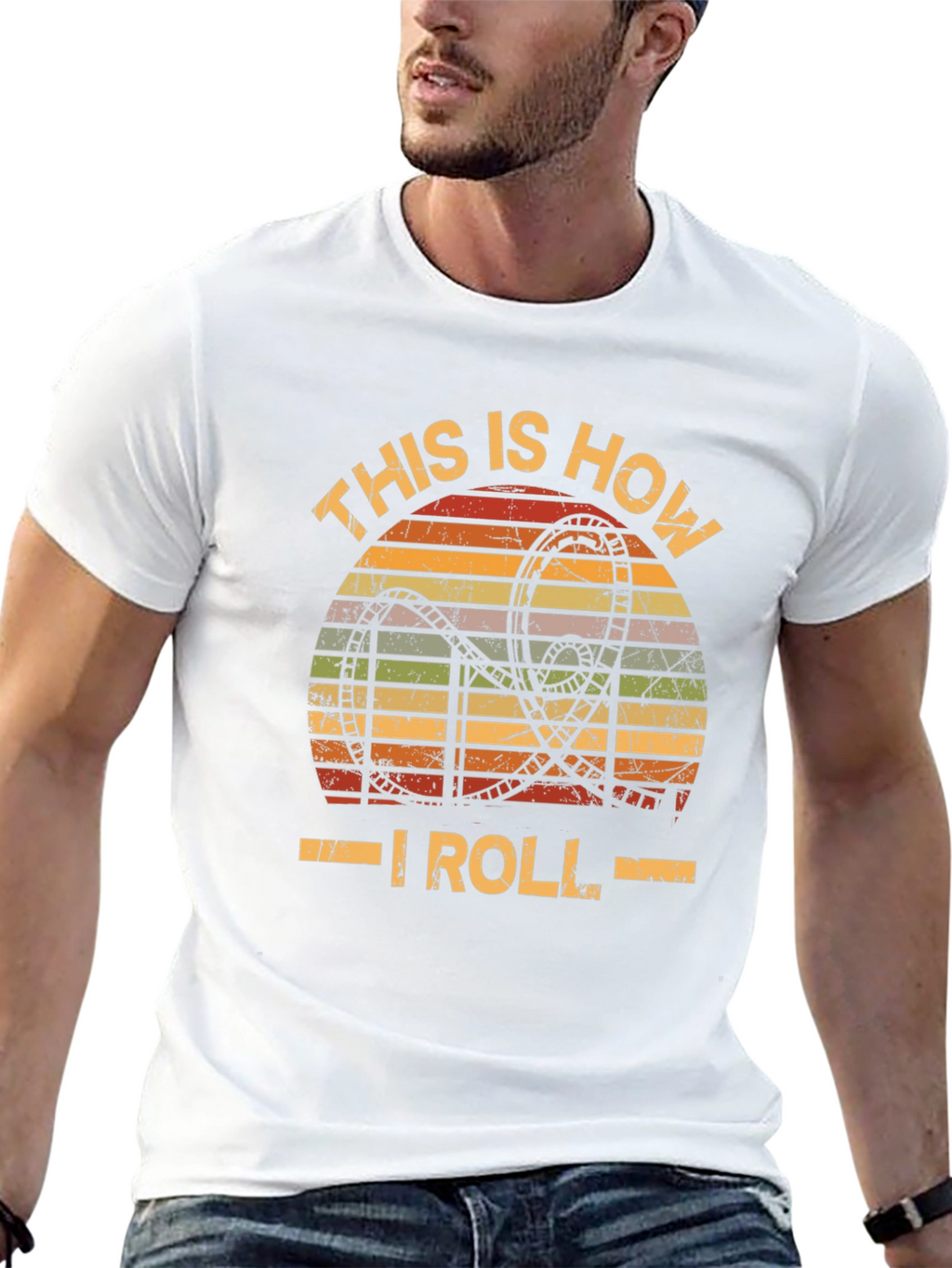 This Is How I Roll Rollercoaster T-Shirt