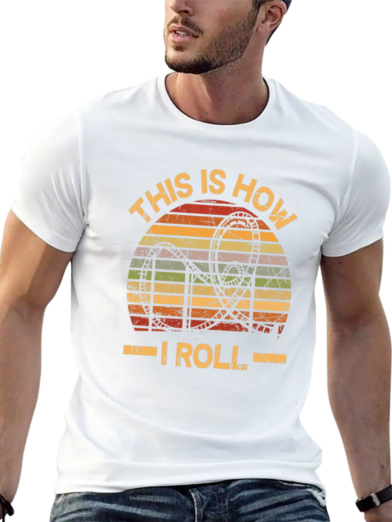 This Is How I Roll Rollercoaster T-Shirt