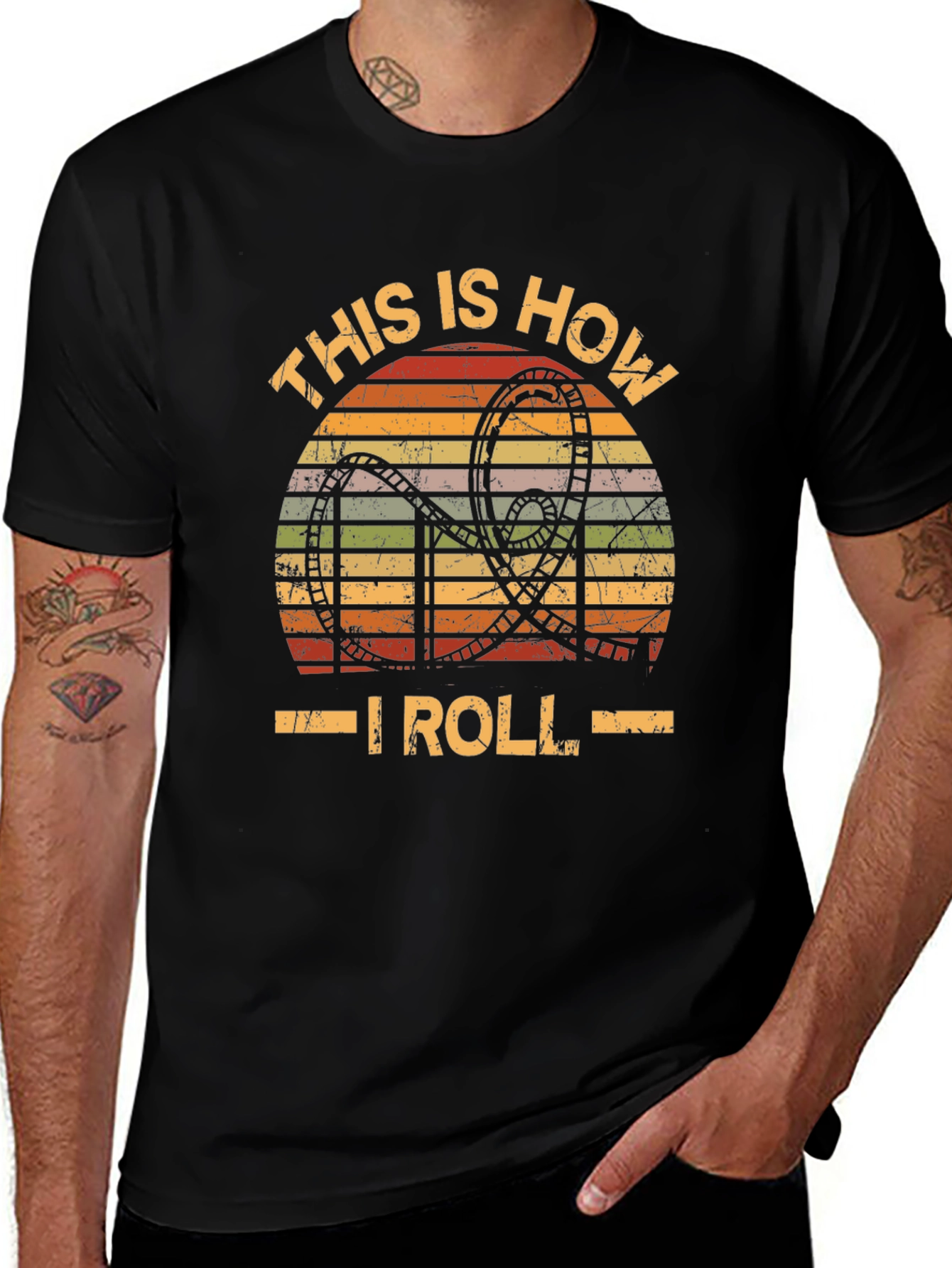 This Is How I Roll Rollercoaster T-Shirt