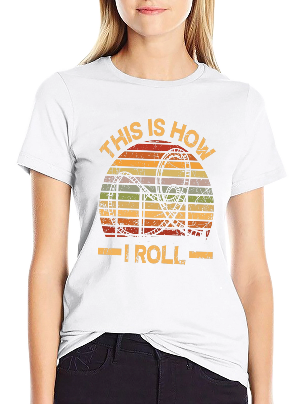 This Is How I Roll Rollercoaster T-Shirt