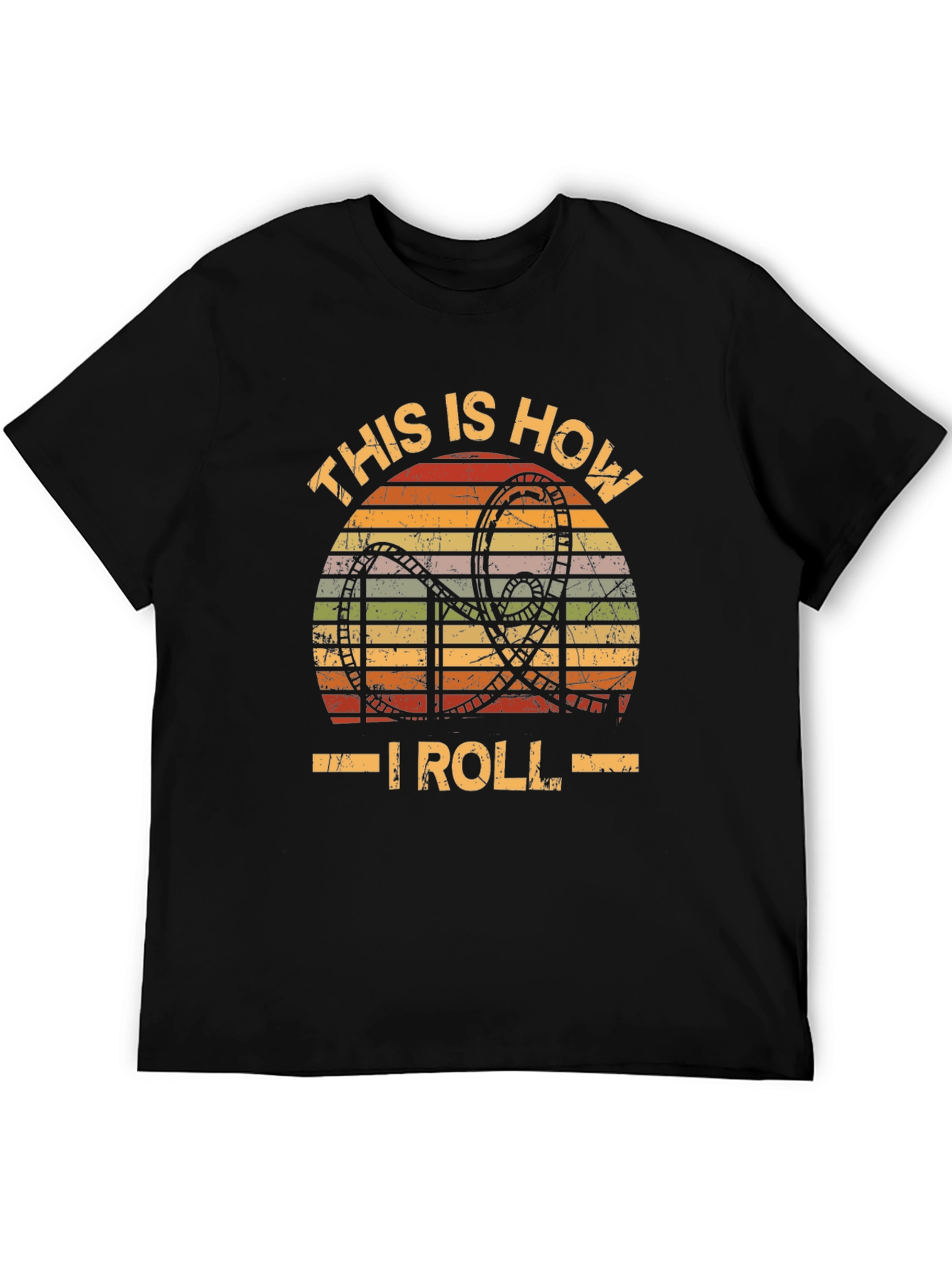 This Is How I Roll Rollercoaster T-Shirt