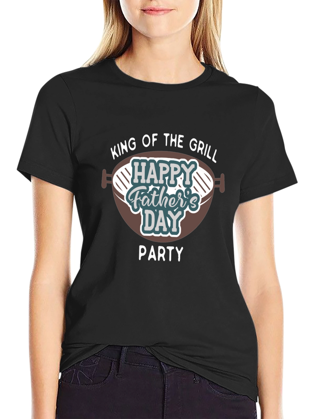 King of the Grill Fathers Day Party T-Shirt