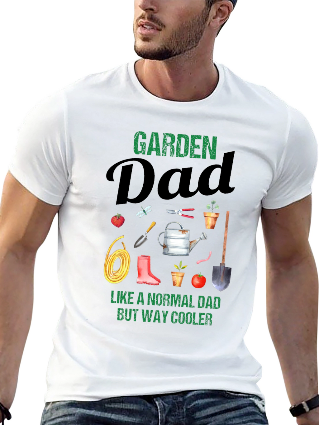Garden Dad T-Shirt - Cool Gardener Gift