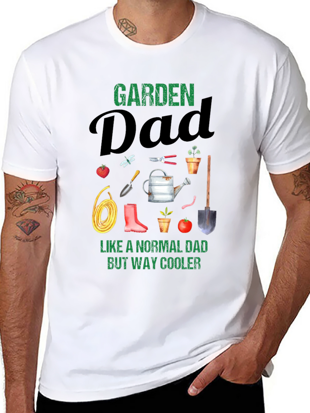 Garden Dad T-Shirt - Cool Gardener Gift
