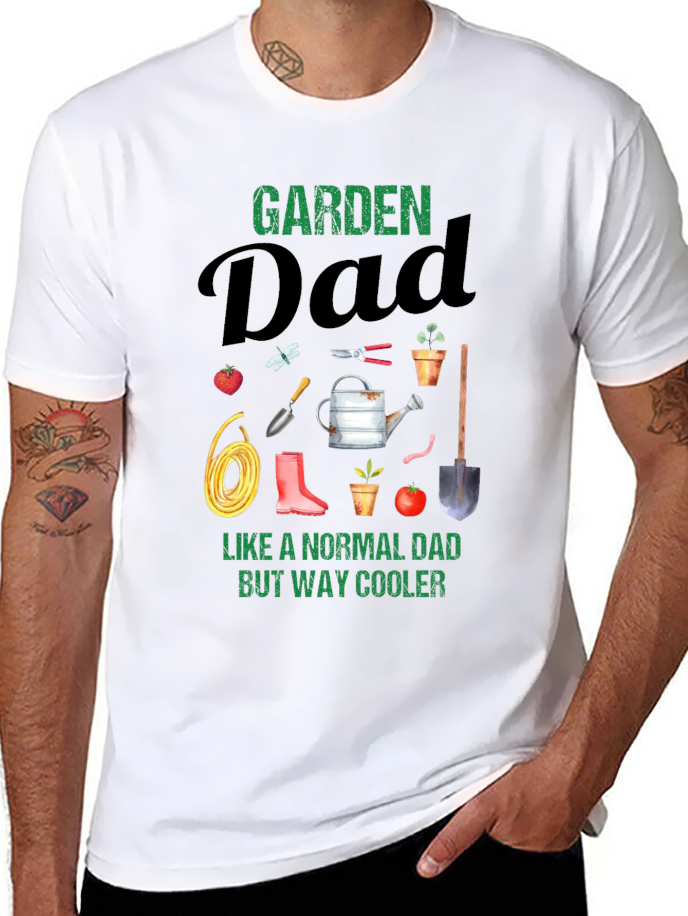 Garden Dad T-Shirt - Cool Gardener Gift