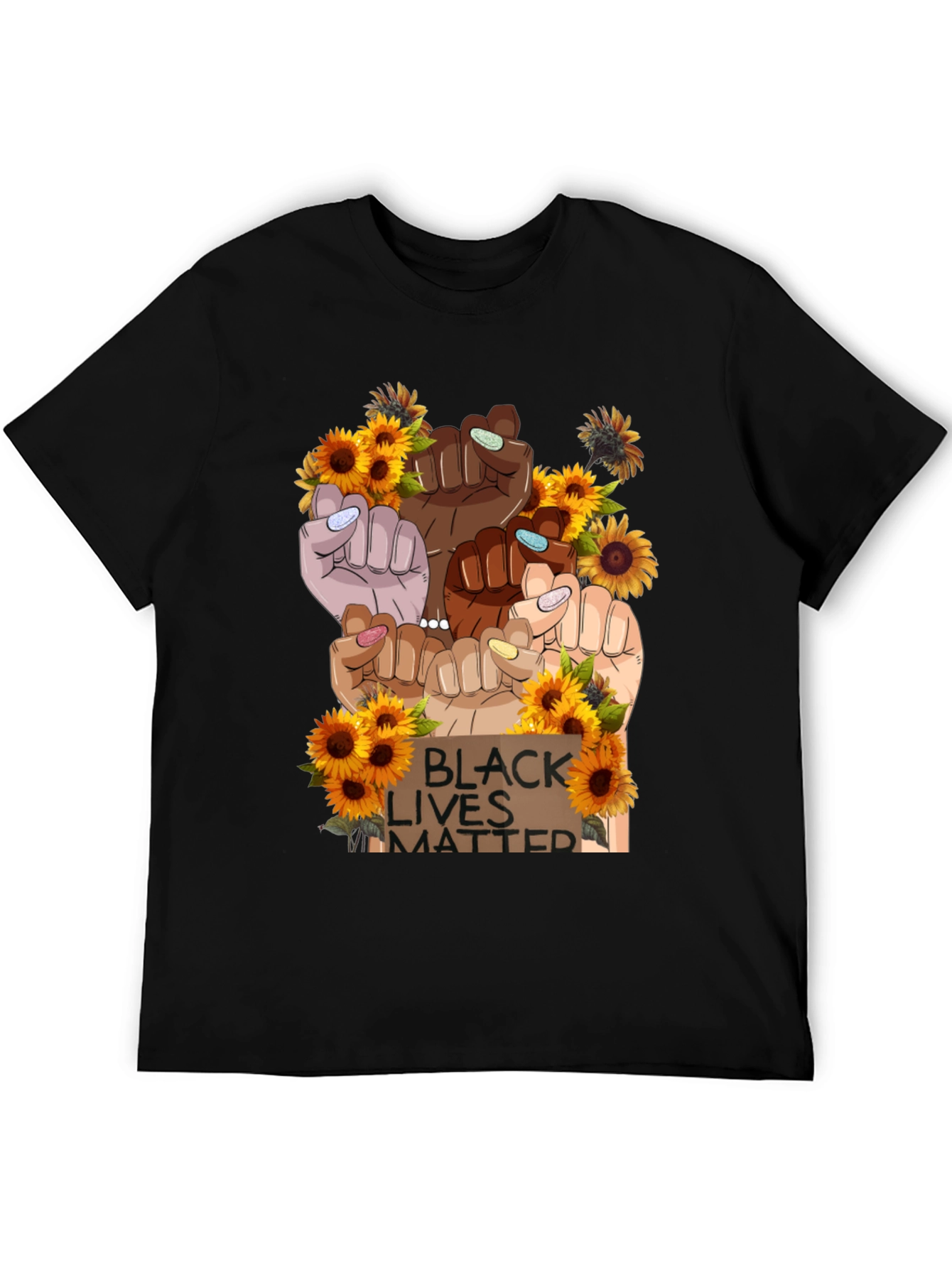 BLM Sunflower Graphic Tee