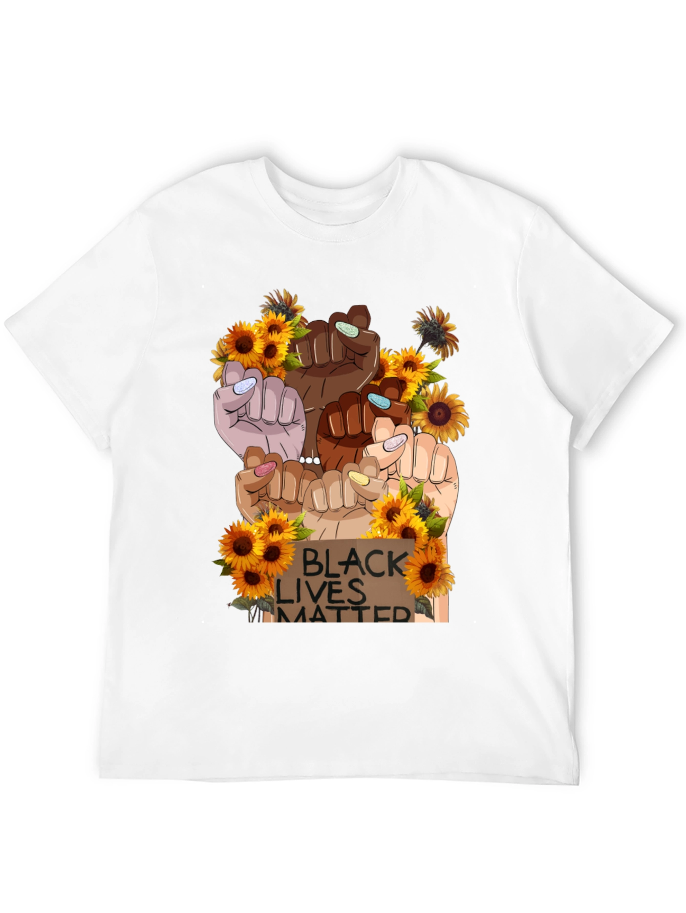BLM Sunflower Graphic Tee