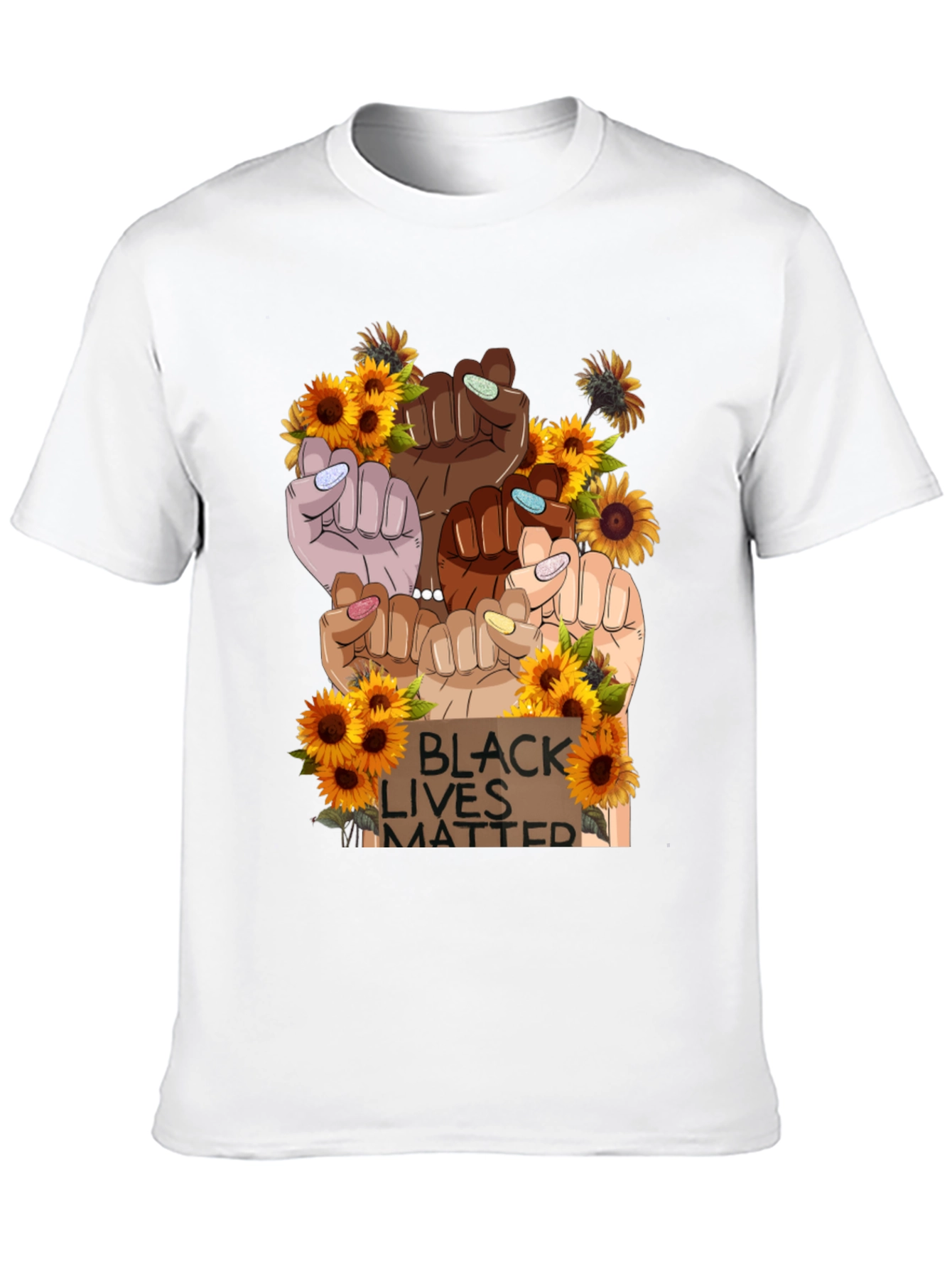 BLM Sunflower Graphic Tee