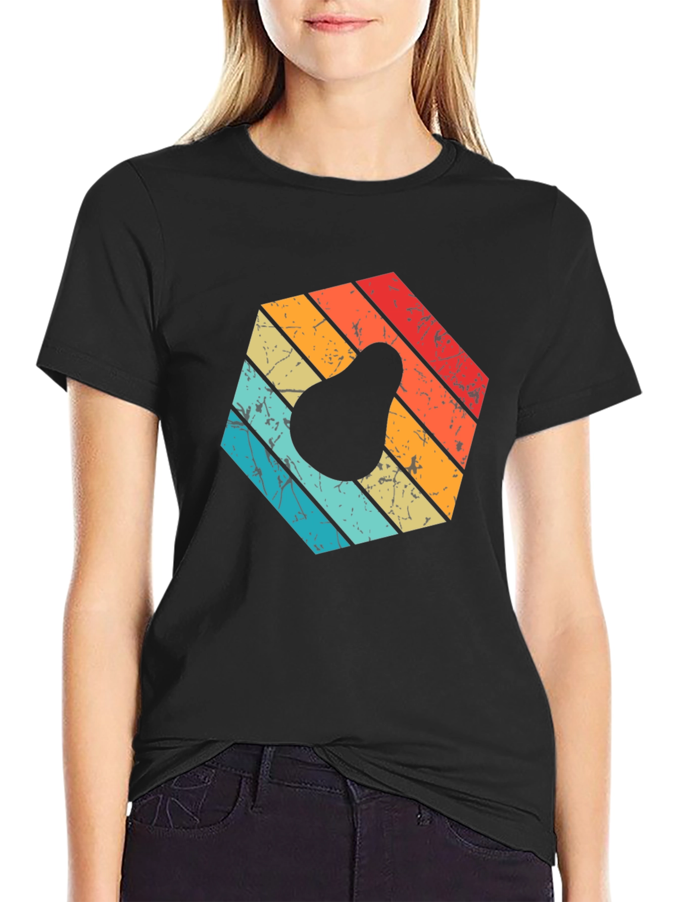 Retro Avocado T-Shirt - Vintage Style Graphic Tee