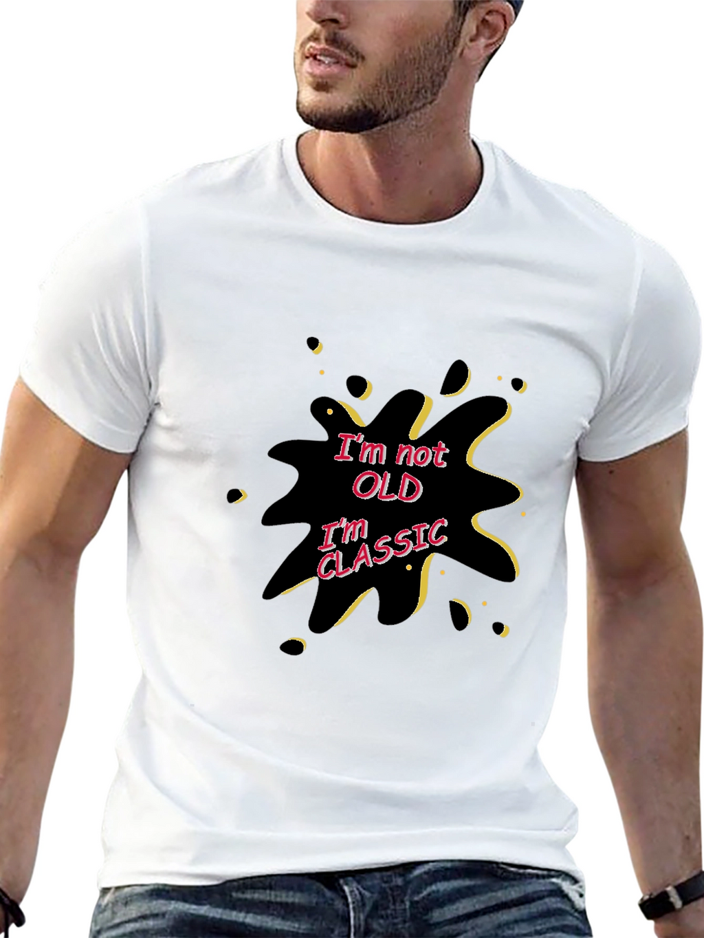 Classic Humor Graphic Tee - Im Not Old