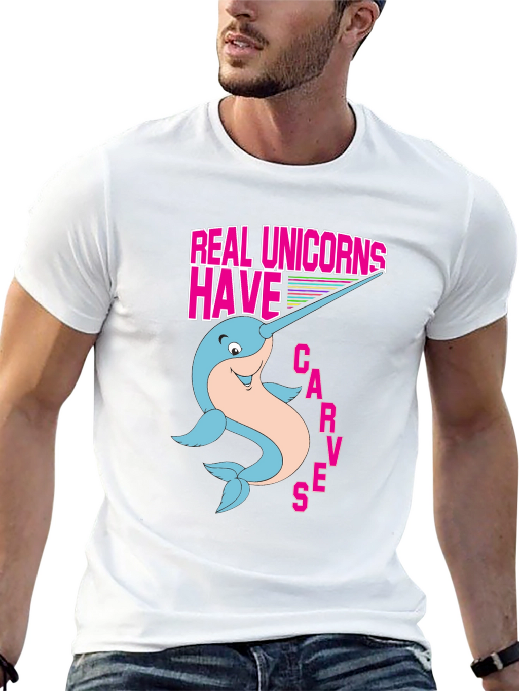 Real Unicorns Narwhal T-Shirt