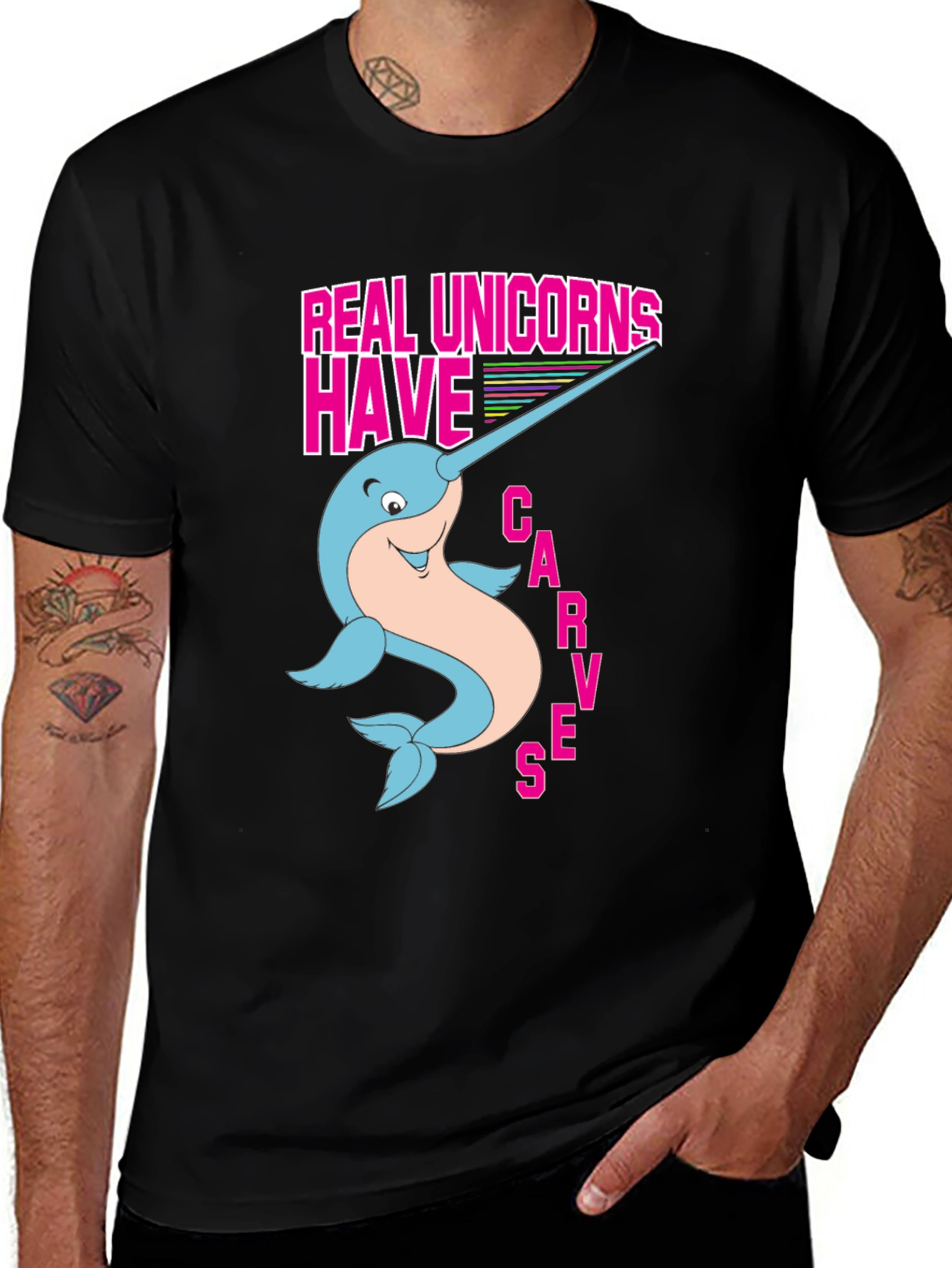Real Unicorns Narwhal T-Shirt