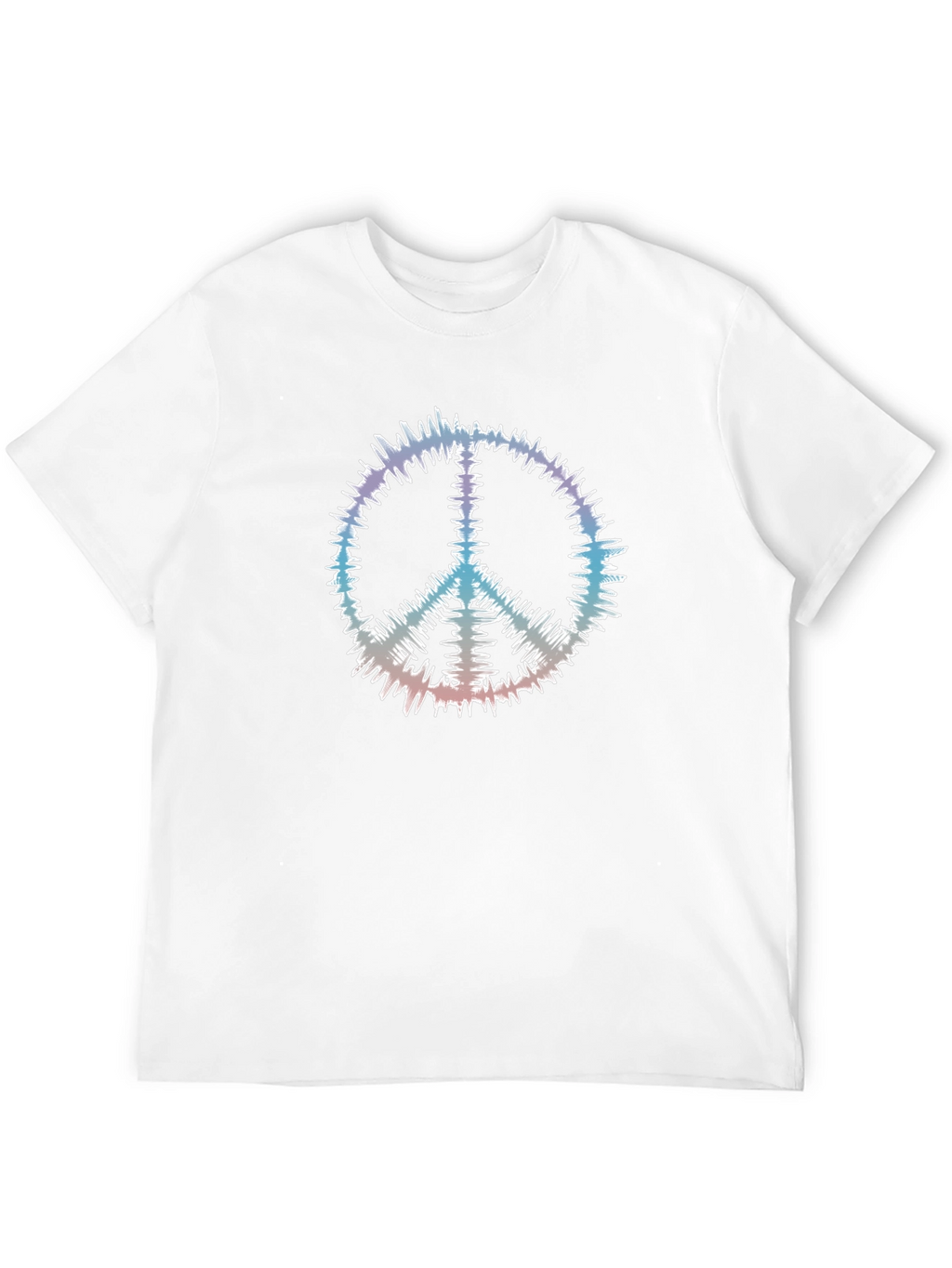 Peace Sign Graphic Tee - Retro Style