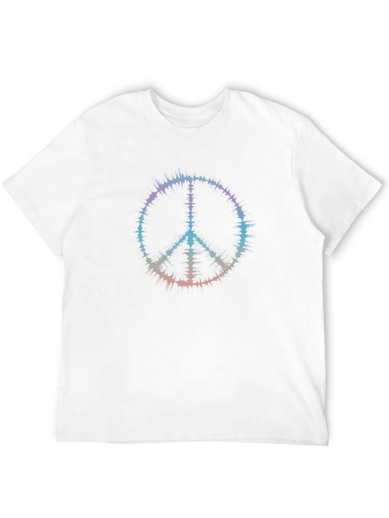 Peace Sign Graphic Tee - Retro Style