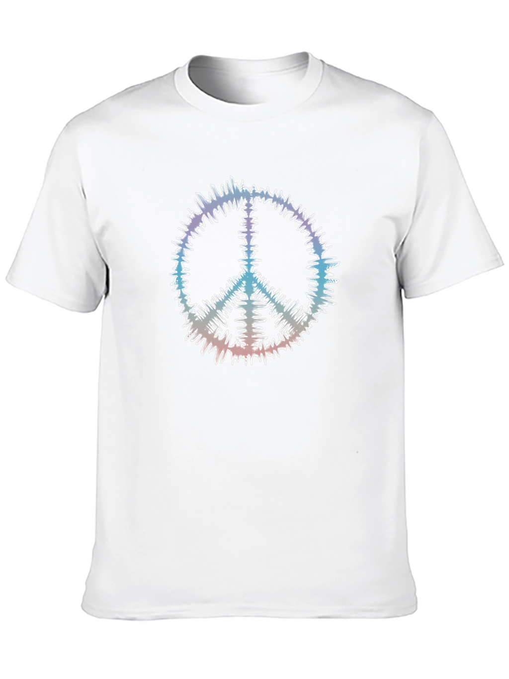 Peace Sign Graphic Tee - Retro Style