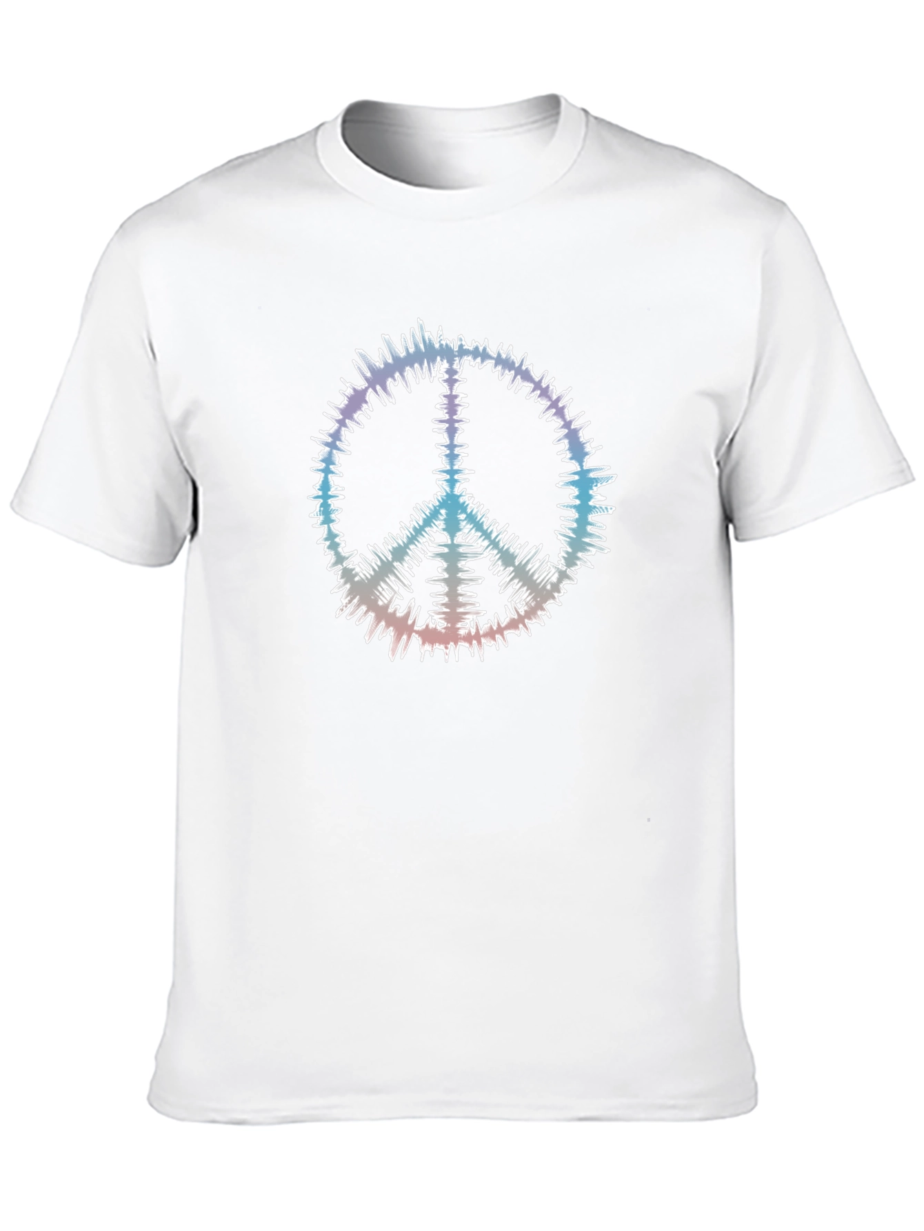 Peace Sign Graphic Tee - Retro Style