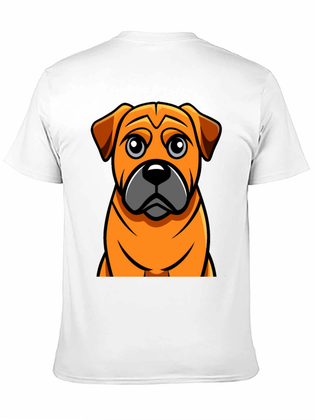 Dog Cartoon Graphic T-Shirt