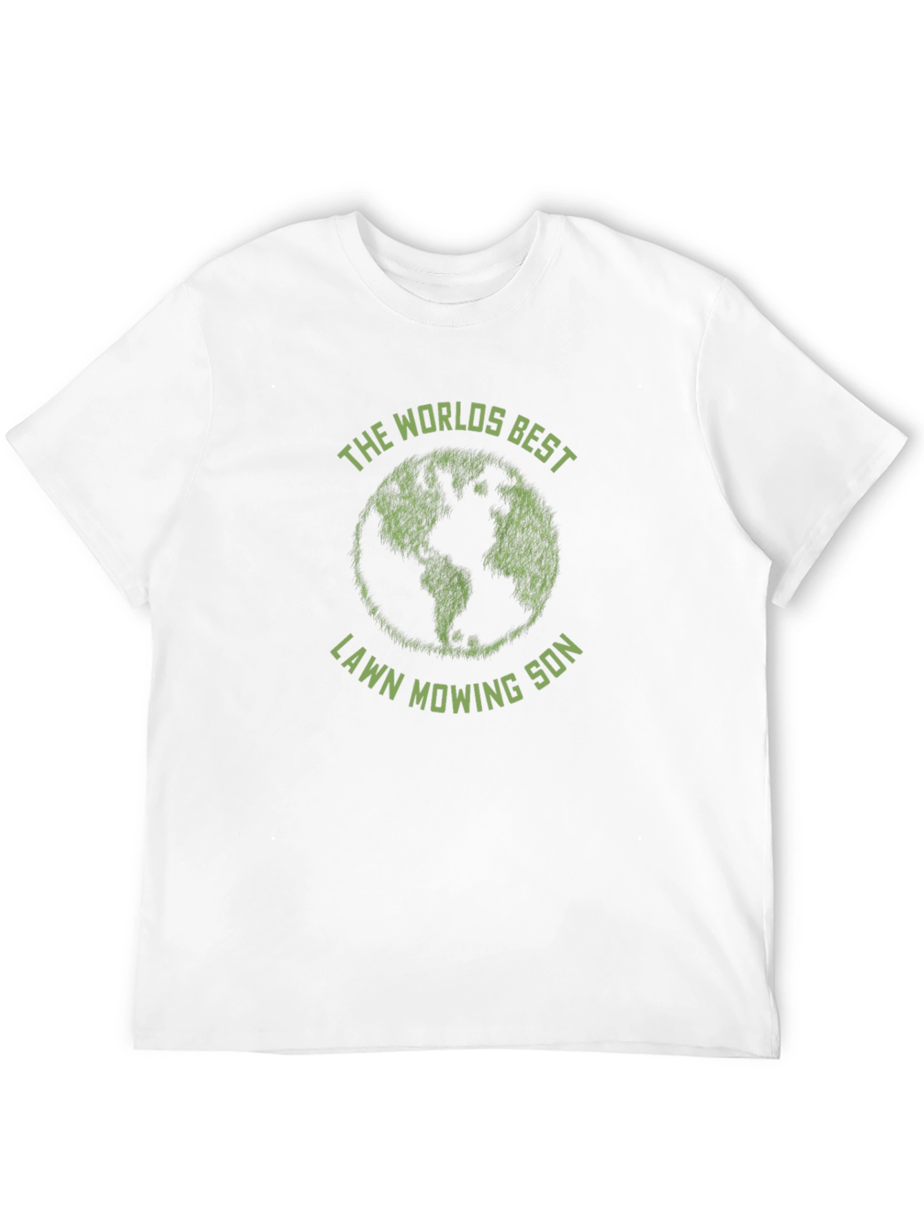 Worlds Best Lawn Mowing Son T-Shirt