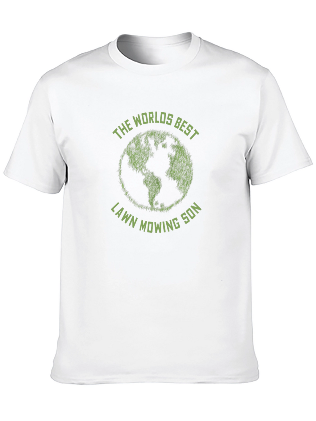 Worlds Best Lawn Mowing Son T-Shirt