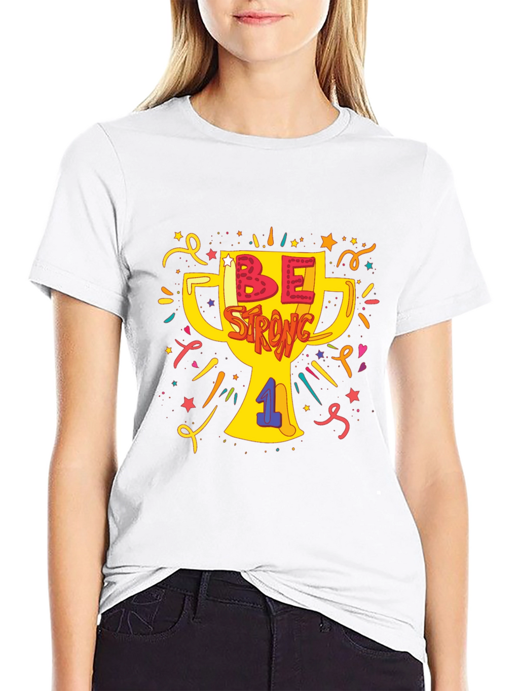 Be Strong Graphic T-Shirt - Menswear