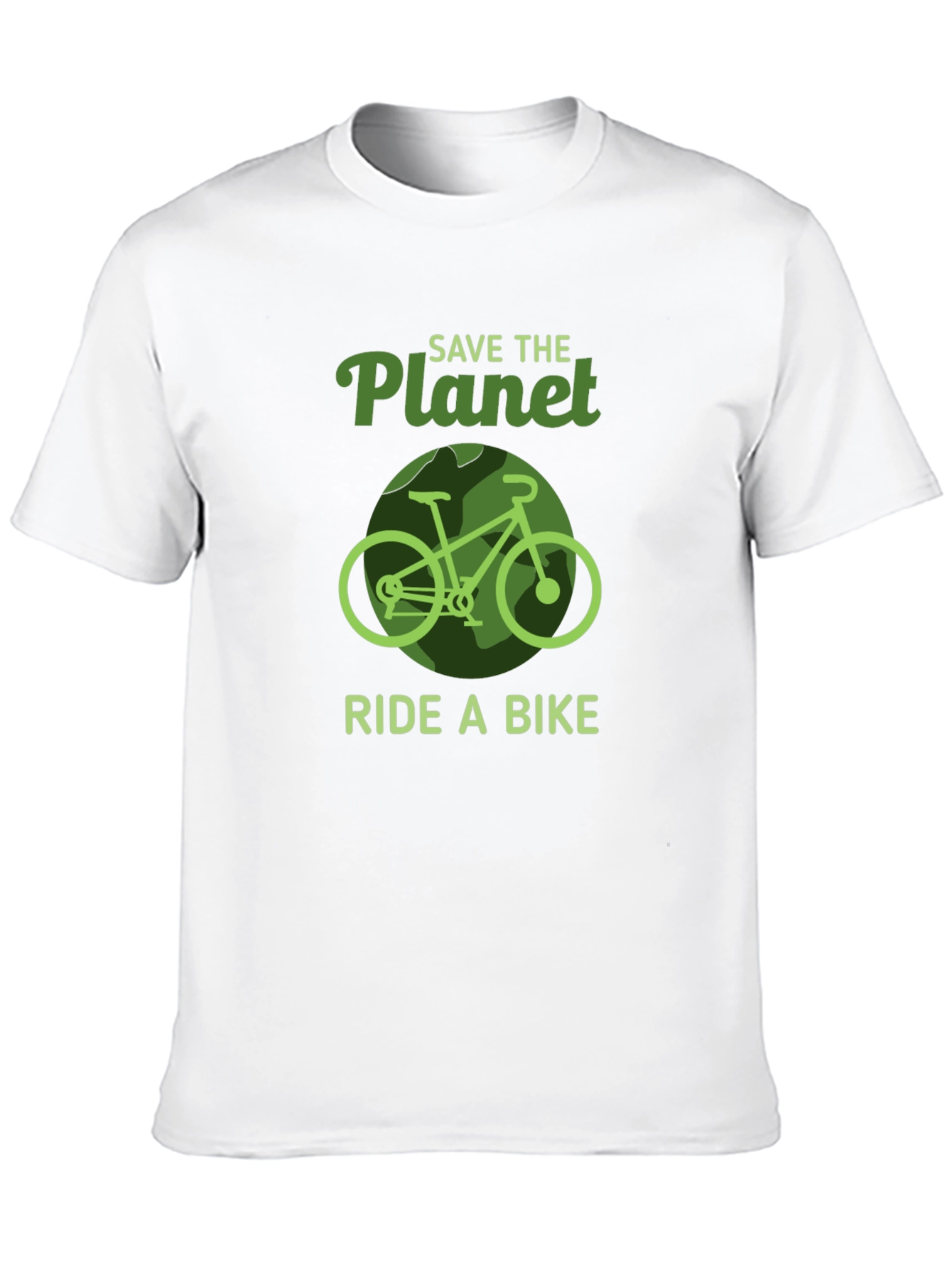 Save the Planet Ride a Bike Graphic Tee