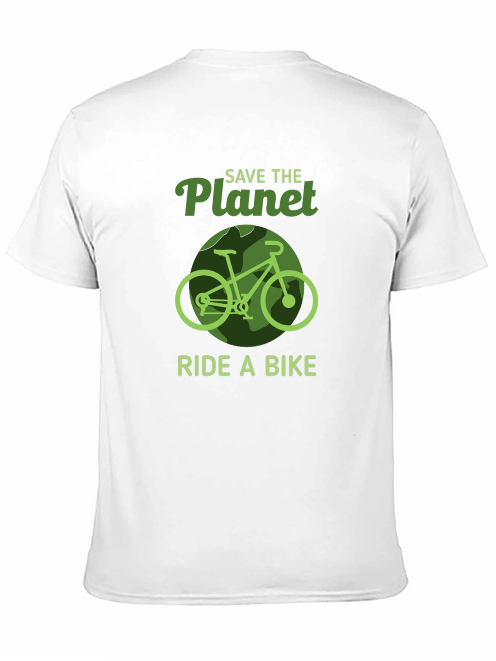 Save the Planet Ride a Bike Graphic Tee