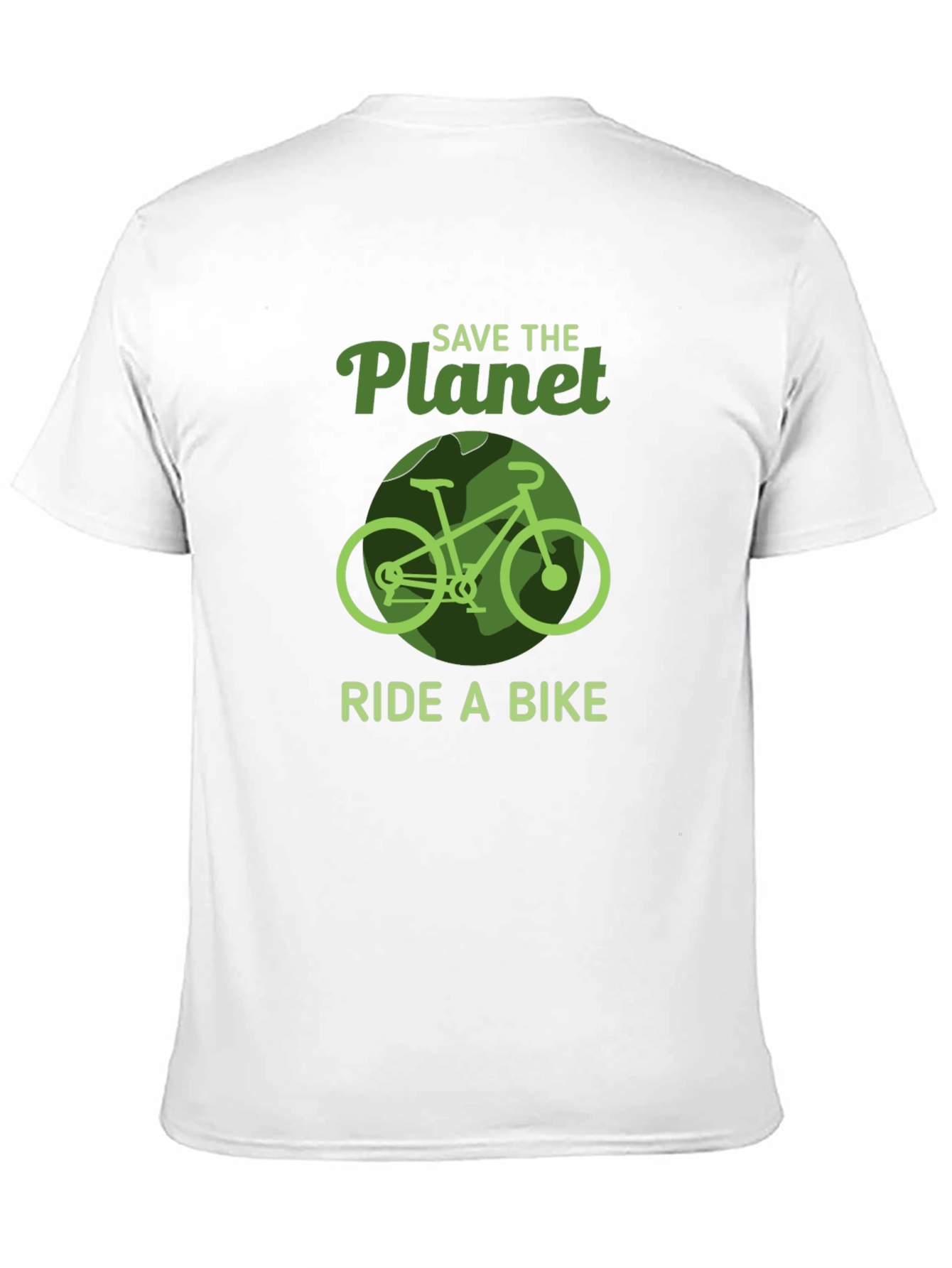 Save the Planet Ride a Bike Graphic Tee