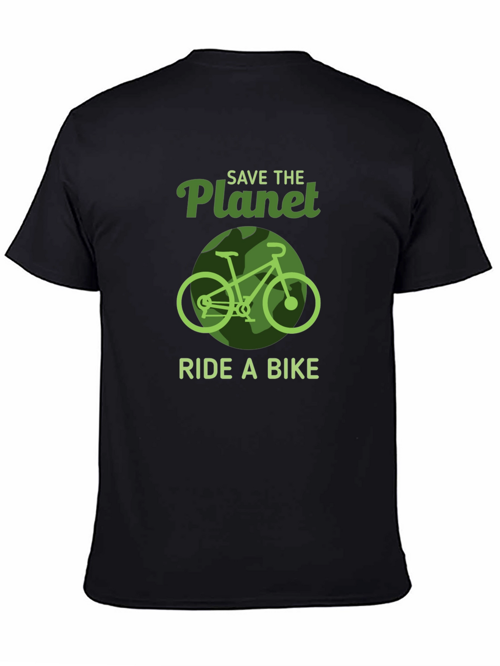 Save the Planet Ride a Bike Graphic Tee