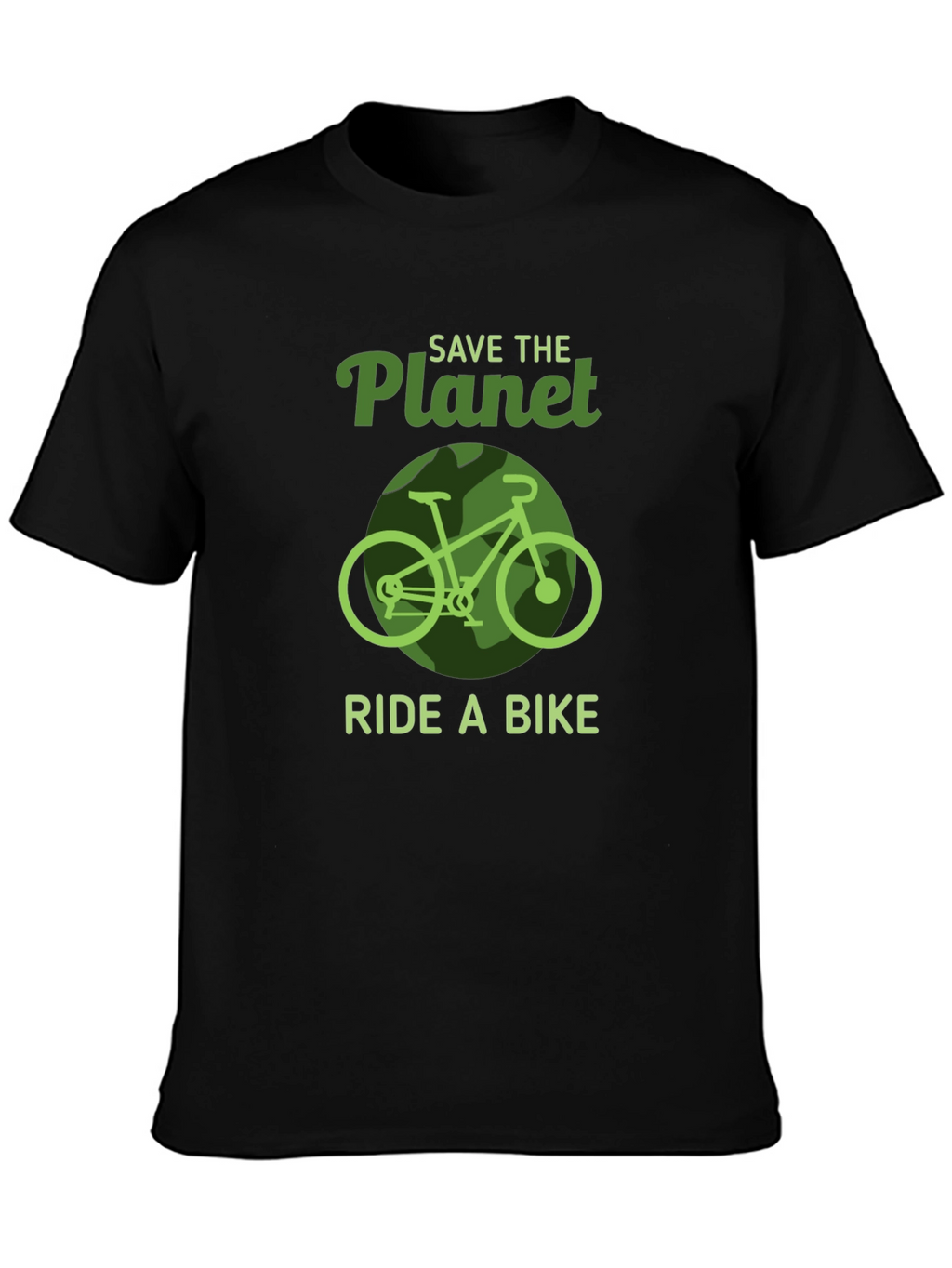 Save the Planet Ride a Bike Graphic Tee