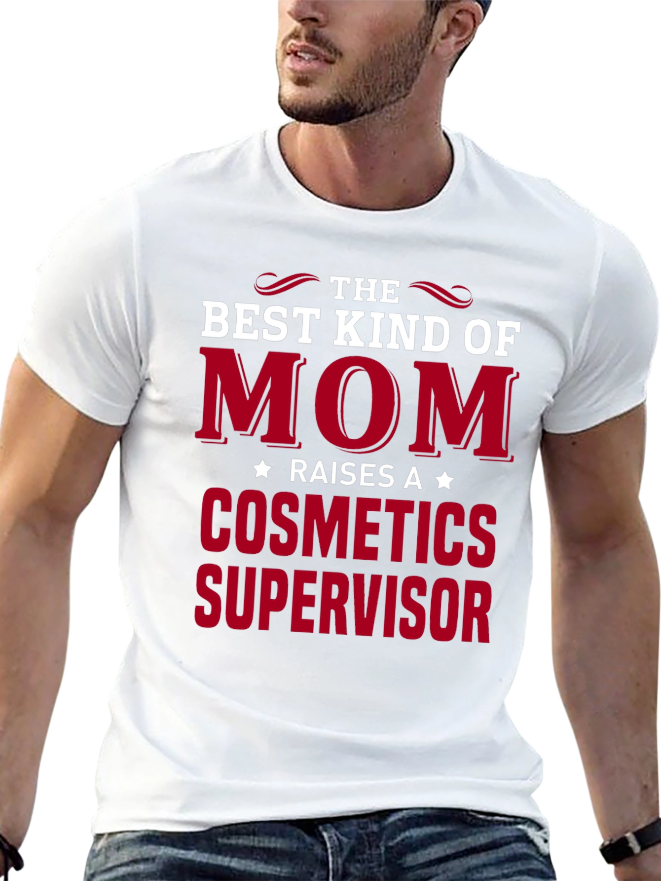 Best Kind of Mom Cosmetics Supervisor T-Shirt