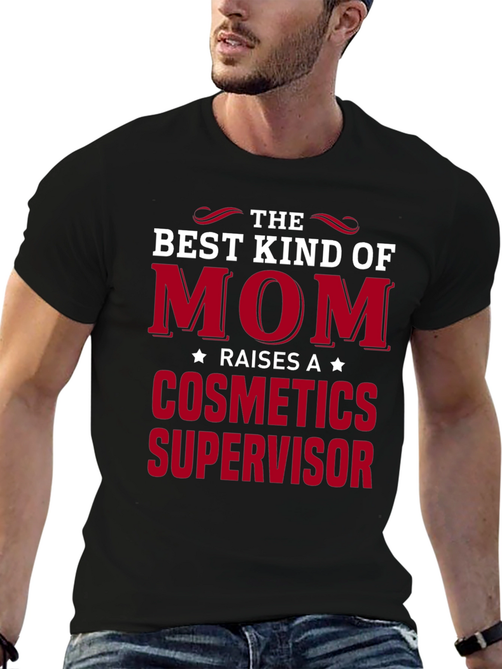 Best Kind of Mom Cosmetics Supervisor T-Shirt
