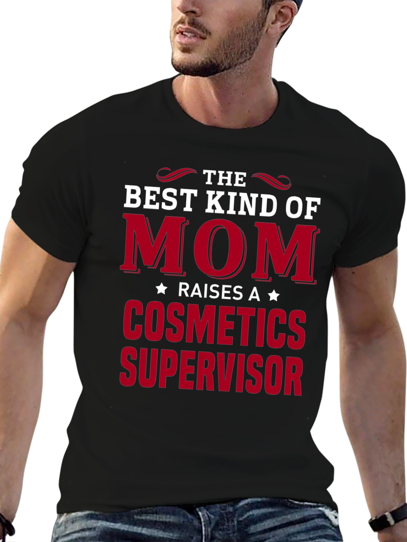 Best Kind of Mom Cosmetics Supervisor T-Shirt