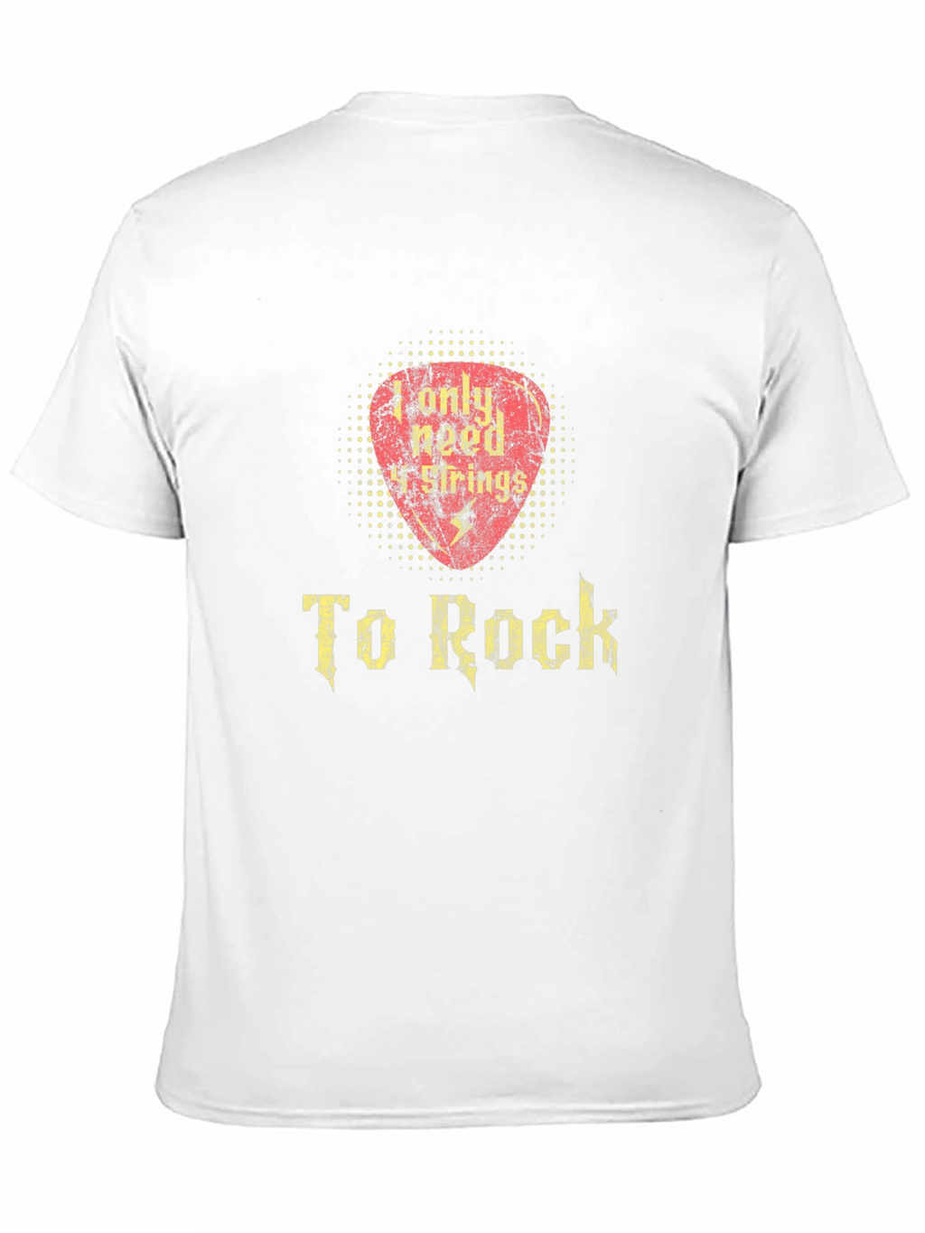 Rock & Roll Guitar Pick T-Shirt